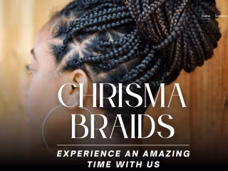 Chrisma Braids | Salon Booking Web Design | Squarespace