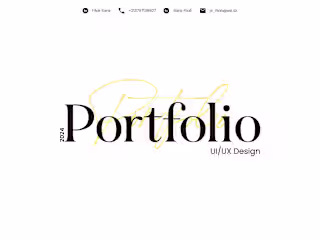My 2024 Portfolio | UI/UX