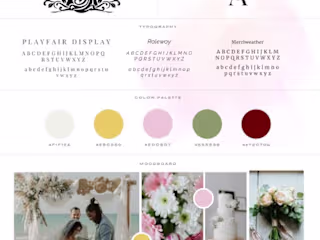 Wedding Event Planning Branding Kit