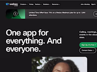 Video Conferencing, Cloud Calling & Screen Sharing | Webex by C…