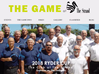 GOLF WEBSITE 