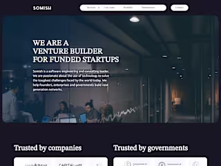 SOMISH Website -  Wordpress to Webflow Migration
