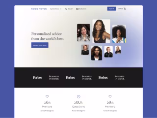 Personalized Audio Advice Marketplace from Leaders You Admire