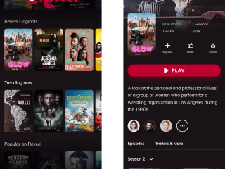 Creating Custom UX/UI Design for video streaming Platform