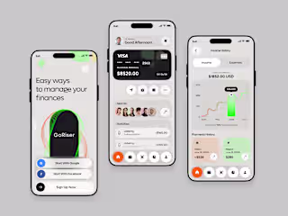 GoRiser - Internet Banking Mobile App
