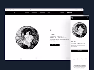 Website for a Deep Tech Startup 