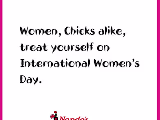 Nando's Copy (spec work)