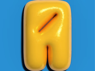 Inflated Typeface