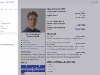 ResFolio - Resume Builder