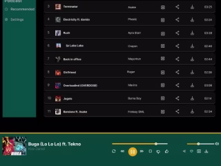 Redesign Winamp music player