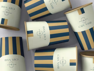 CAFE NASR / Coffee Shop Branding 