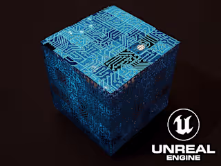 UE5 Sci-Fi Animated Material