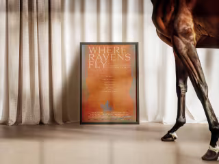Where Ravens Fly - Poster Design for a short award-winning film