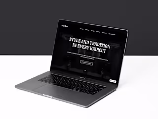 Awesome Website For Barbershop