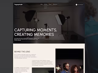 Tograpstudio Website - Design and Development 