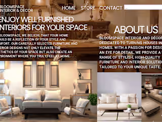 Engaging Website Copy for Bloomspace Interior & Decor