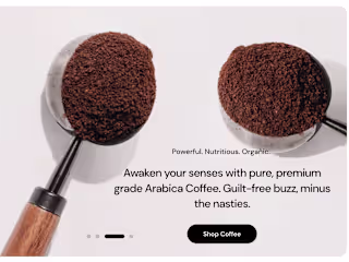 Arabica Nights Coffee Website Redesign