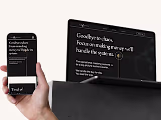 The VA Masters Website Design and Framer Development