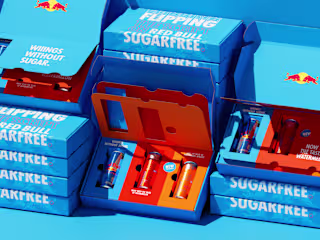 Red Bull Sugarfree Edition Packaging