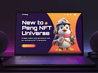 Peng — Web3 NFT Figma Design & Framer Development