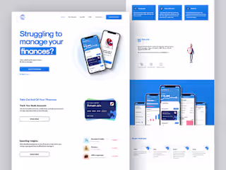 Chipn Fintech Landing Page Revamp 