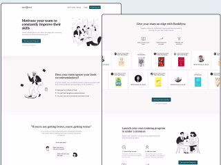 Enabling companies to create book clubs & reading lists