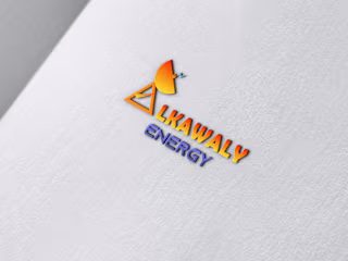 Abstract Energy Logo Design for ALKAWALY ENERGY
