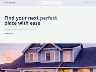 Real Estate Web Application