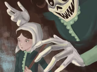 Over the Garden Wall fan art illustrations