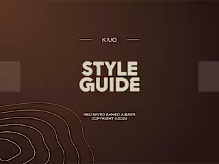 Luxury Brand Style guide