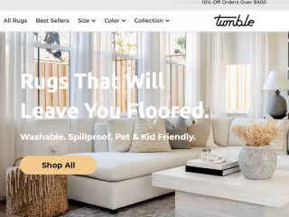 Tumble - Spillproof & Washable Rugs