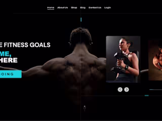 Gym website - Responsive design with Wordpress