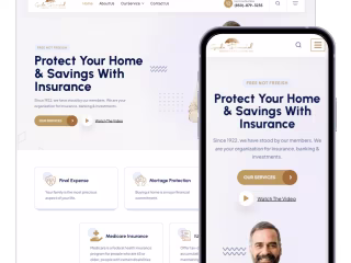 WordPress Insurance Company Website Development