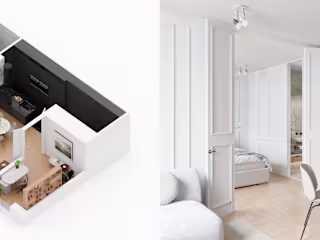 Visualization and Redesign of Small Apartment