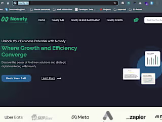 Novofy Webflow Website