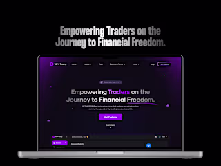 Trade OPM. Prop Firm Website :: Behance