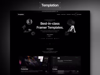 Templation - eCommerce Website