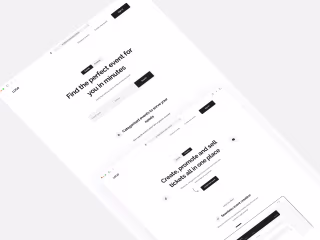Website for Ticketing and event management.