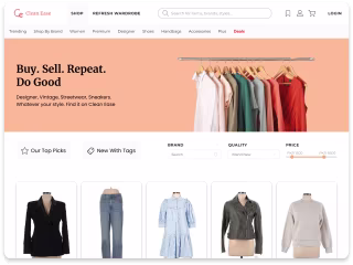 Clean Ease - Bridging Fashion Gap