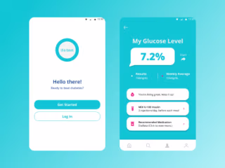 Mobile App Design | DiaBEAT 