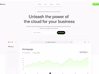 Medusa Saas Framer Template