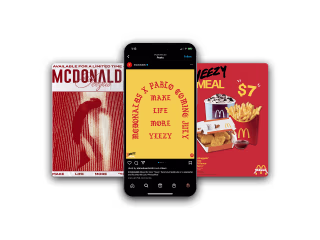 Kanye West X McDonald's Collab