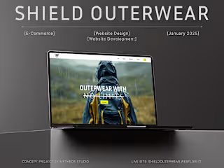 Shield Outerwear | E-commerce Website