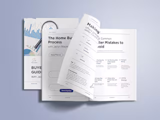 Guidebook Layout Document Design for a Real Estate Agent