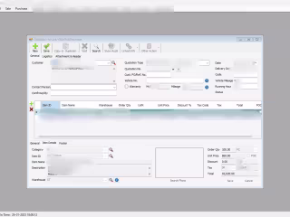 ERP System Maintenance