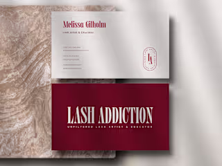 Lash Addiction Brand Identity