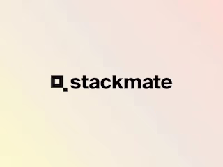 Stackmate logo & branding case 