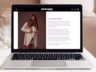 Website Refresh for Oscar Oscar Salons – Elevating Luxury 