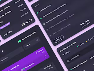 Web App • Delivery App Internal Tracking System