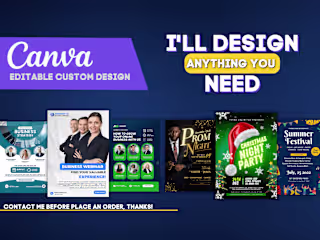 DESIGN ANYTHING USING CANVA 